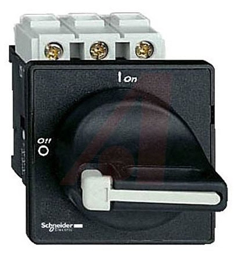 Schneider Electric 3-Pole Panel Mount Isolator Switch -, IP65, 14.5A, 15 kW