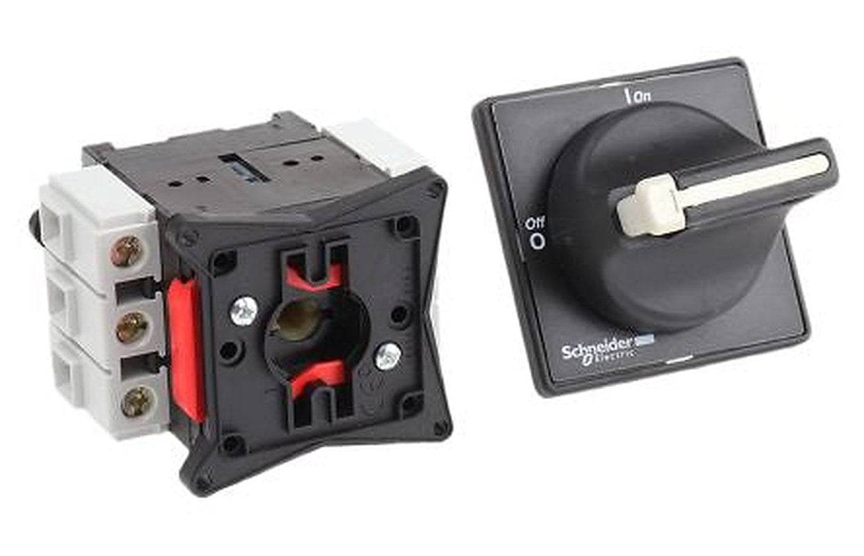 Schneider Electric 3-Pole Panel Mount Isolator Switch -, IP65, 21.8A, 15 kW