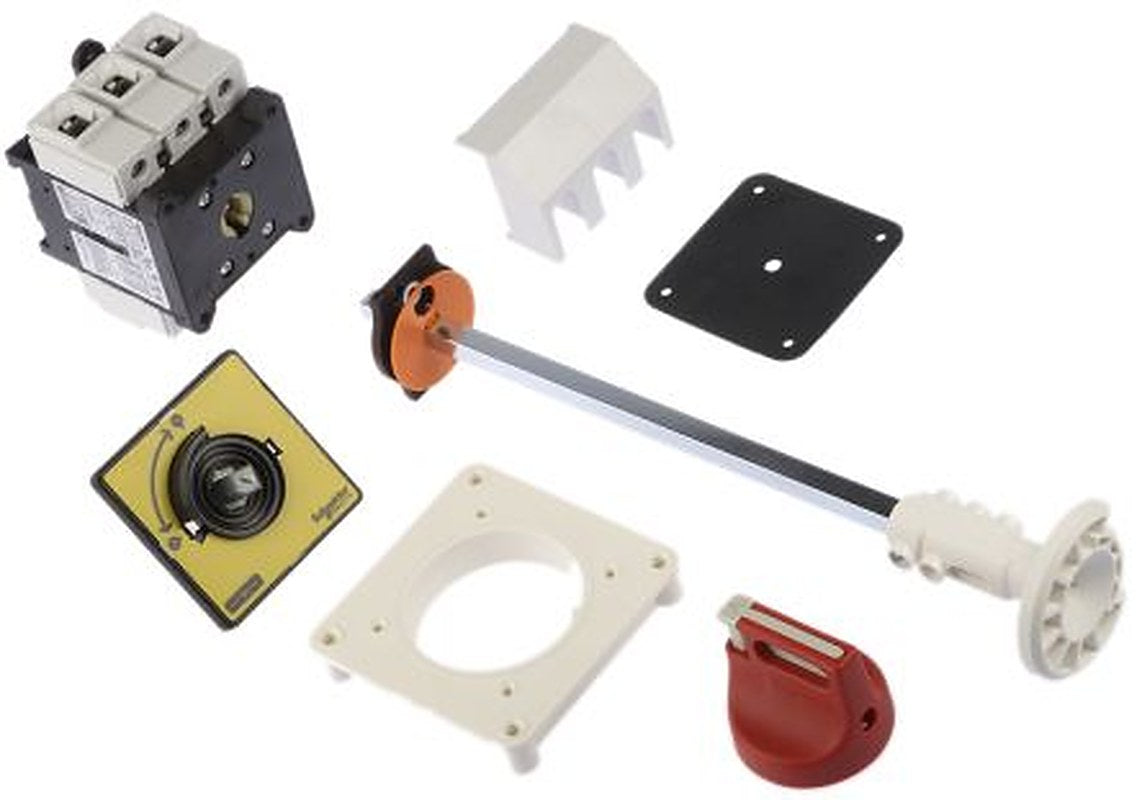 Schneider Electric 3-Pole Panel Mount Isolator Switch -, IP20, IP65, 63A