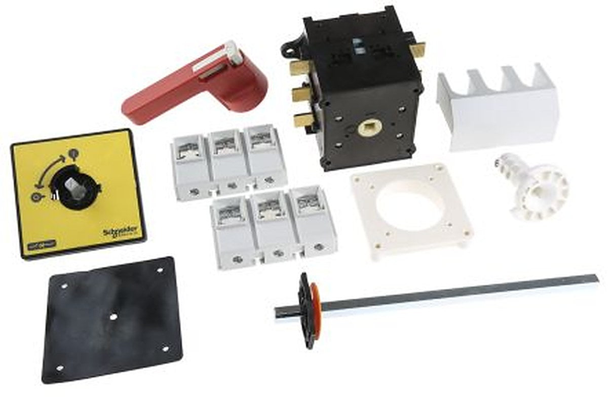 Schneider Electric 3-Pole Panel Mount Isolator Switch -, IP65, IP20, 68.5A, 37 kW