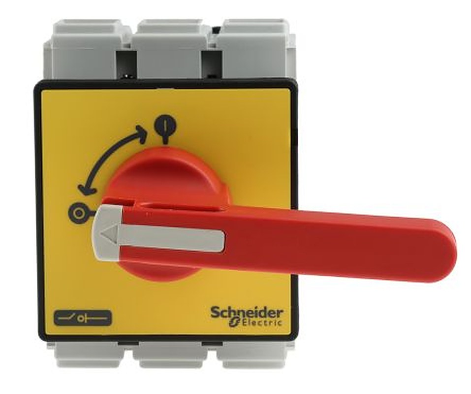 Schneider Electric 3-Pole Door Mount Isolator Switch -, IP65, 68.5A, 45 kW