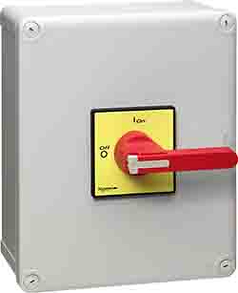 Schneider Electric 3-Pole DIN Rail Isolator Switch -, IP65, 83A, 45 kW