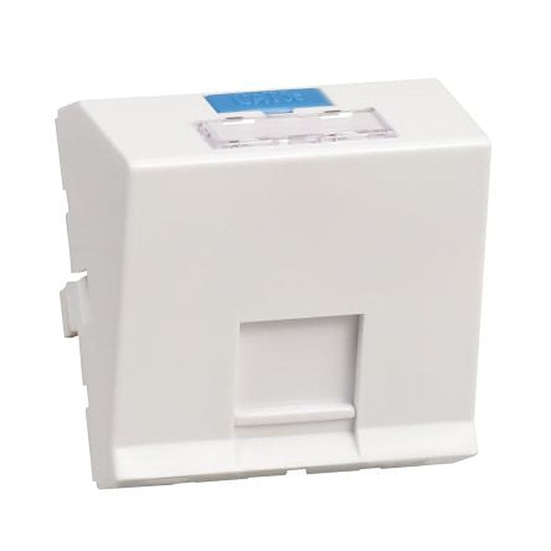 Schneider Electric, Infraplus-MP Modular Jack Empty RJ45 Data Socket for use with Ethernet Connector