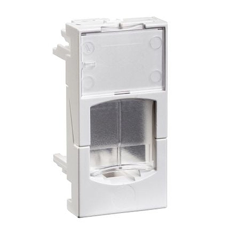 Schneider Electric ABS/Polycarbonate Adaptable Box 22.5mm x 45 mm x 45 mm with 1 Knockouts, Size:22.5 x 45 mm Knockout
