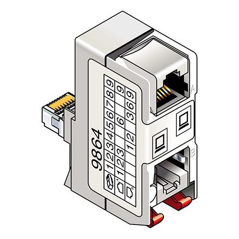 Schneider Electric Distribution Block, White
