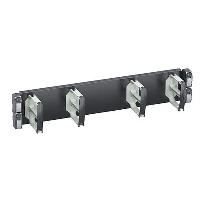 Schneider Electric Dark Grey, Light Grey Polycarbonate, PA66-GF20, Dc01, 2 U 484mm