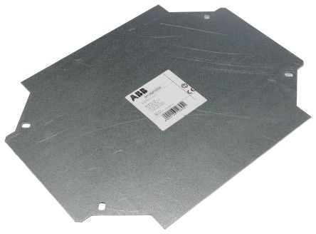 ABB Aluminium Plated Aluminium Plated Base Plate, 215mm W for Use with 12812 Box