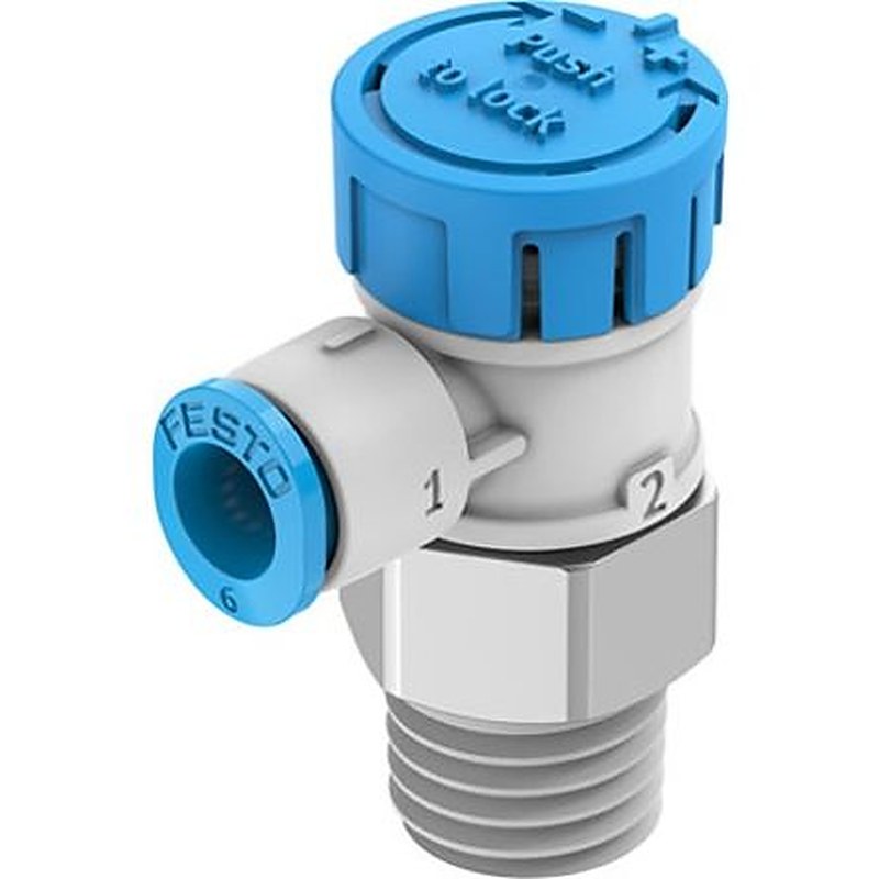 Festo Manual Pneumatic Manual Control Valve VFOE Series, G 1/4 in, VFOE-LE-T-R14-Q6-F1A