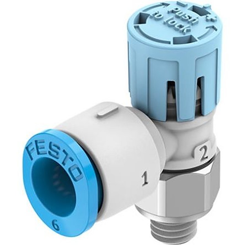 Festo Manual Pneumatic Manual Control Valve VFOE Series, G 5 mm, VFOE-LS-T-M5-Q6-F1A