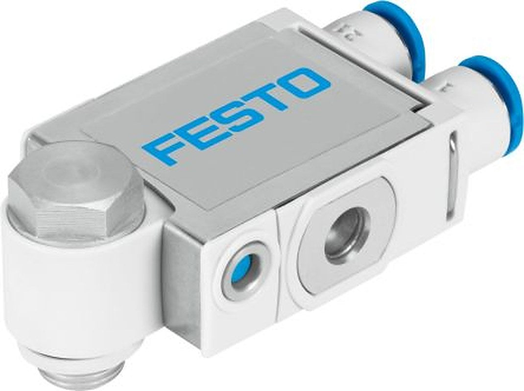 Festo VFOF Series Exhaust Air One-Say Flow Control Flow Controller, 547884, Push-in Threaded G G 1/8