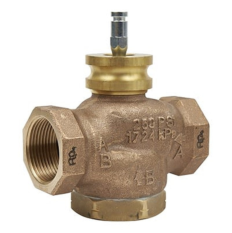 Schneider Electric Bronze Globe Valve VG210R-32B, Rp 399.9 kPa