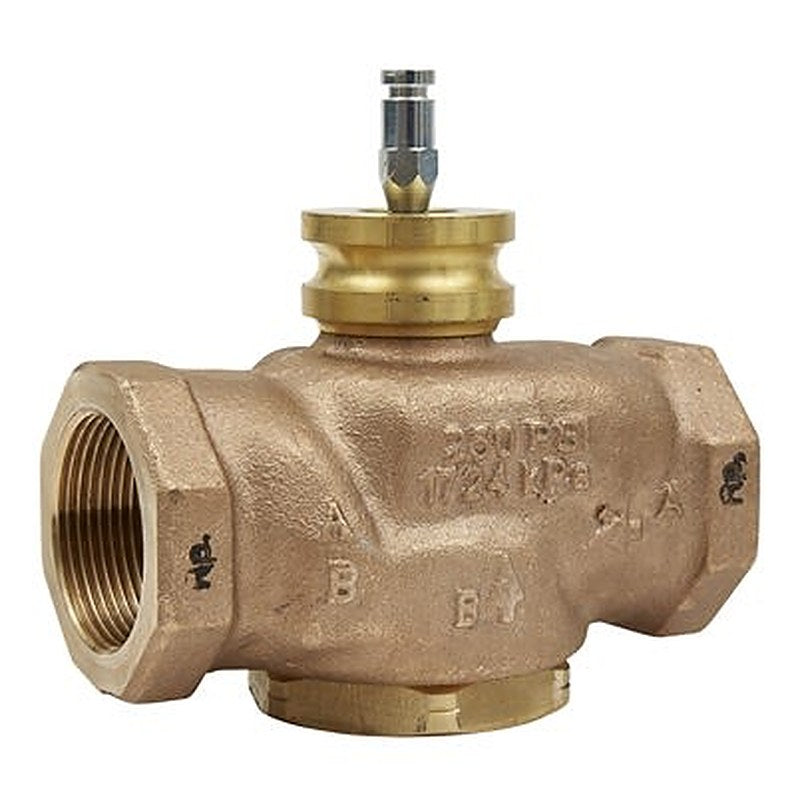 Schneider Electric Bronze Globe Valve VG310R-40B, Rp 399.9 kPa