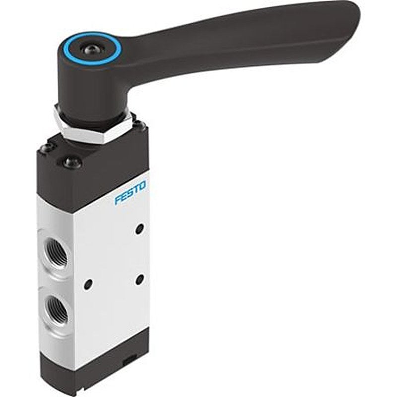 Festo Manual Pneumatic Manual Control Valve VHEF Series, G 1/4 in, VHEF-H-B52-G14