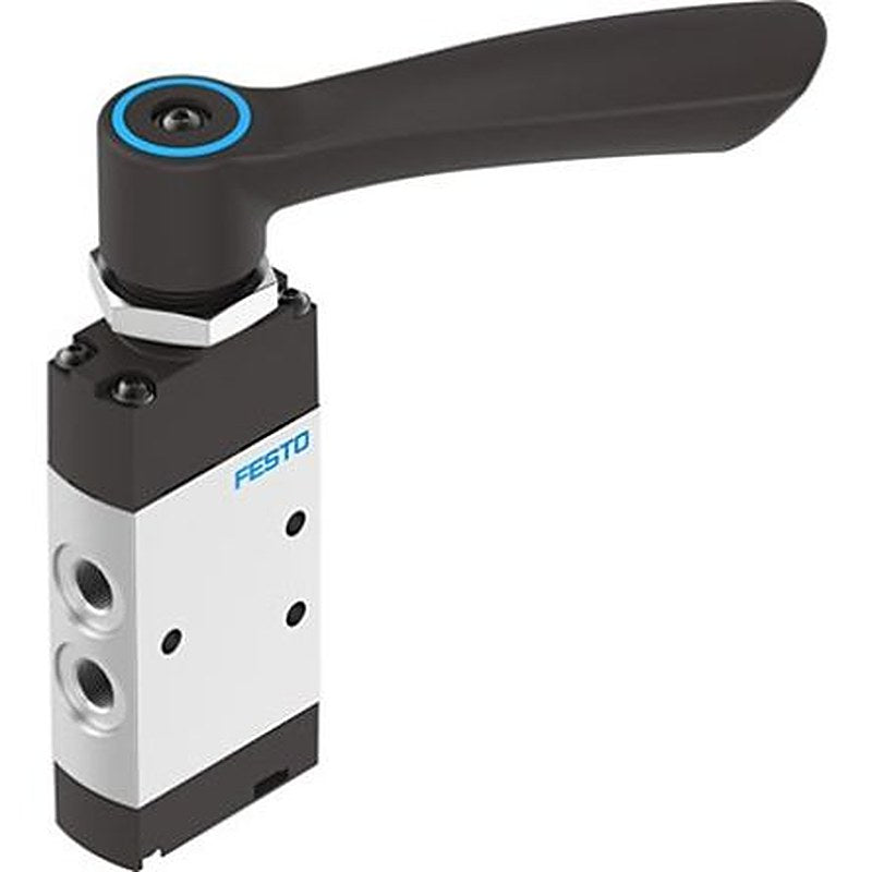 Festo Manual Pneumatic Manual Control Valve VHEF Series, G 1/8 in, VHEF-H-P53E-M-G18