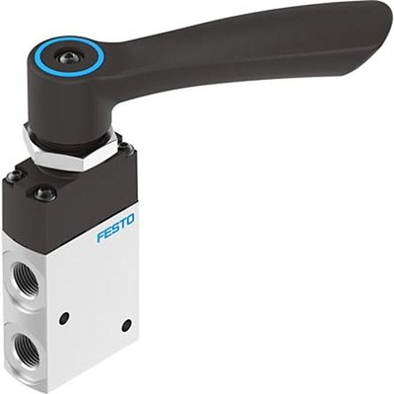 Festo Manual Pneumatic Manual Control Valve VHEF Series, G 1/4 in, VHEF-HT-M32-M-G14