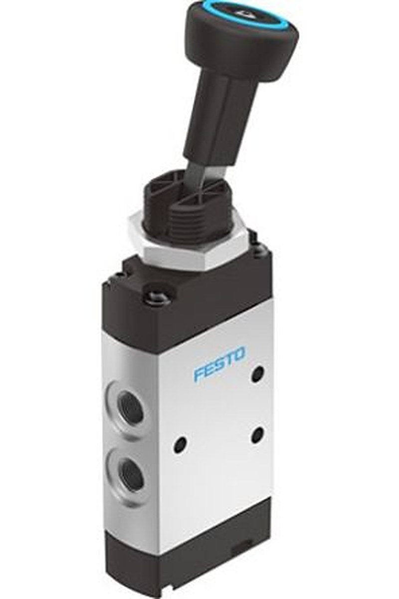 Festo Manual Pneumatic Manual Control Valve VHEF Series, G 1/4 in, VHEF-V-B52-G14