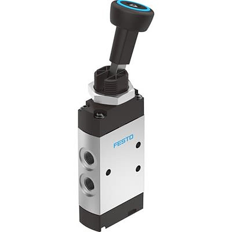 Festo Manual Pneumatic Manual Control Valve VHEF Series, NPT 1/4 in NPT, 5300043