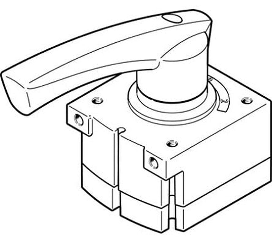 Festo Manual Pneumatic Manual Control Valve VHER Series, G 6 mm, 3488215