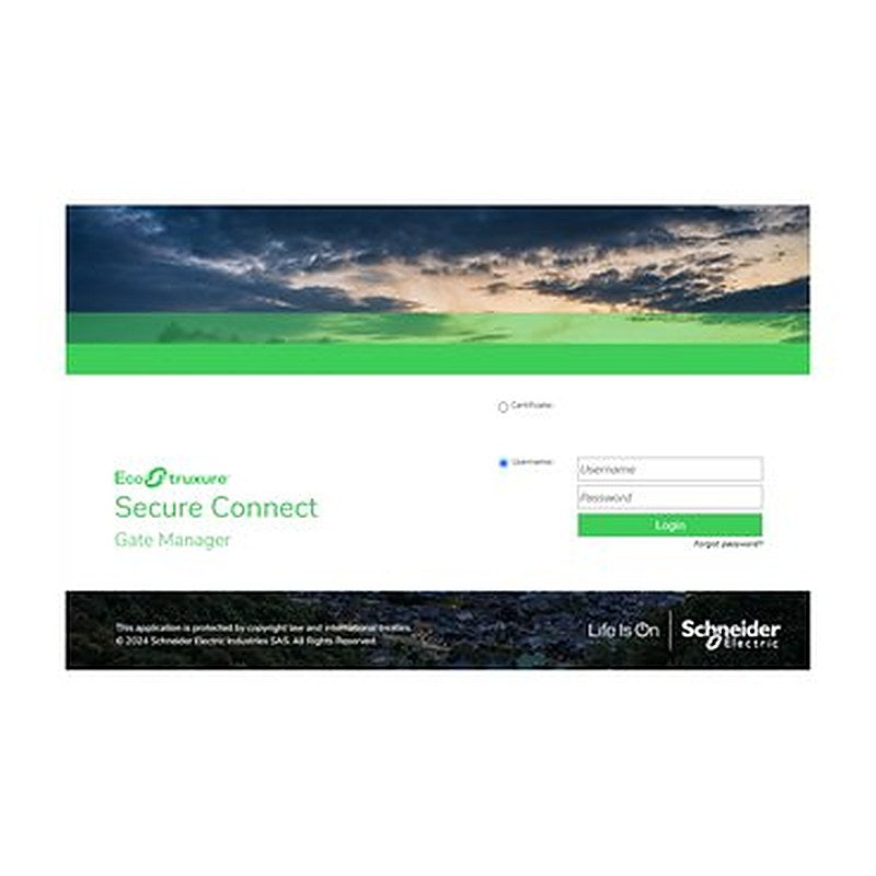 license, EcoStruxure Secure Connect, temporary, 12 months, cloud, essential package (license EcoStruxure Secure Connect) is a Schneider Electric product. Designed for reliable performance and long service life. Available across Iraq — contact us for pricing and delivery options.