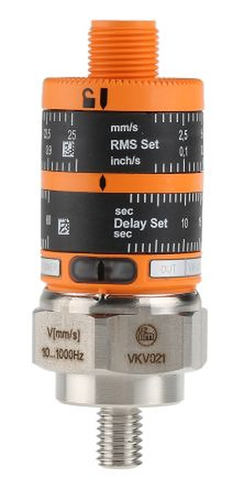 ifm electronic Vibration Sensor 25 mm/s, 500 mA Max, 32 V dc Max, -25 °C → 80 °C