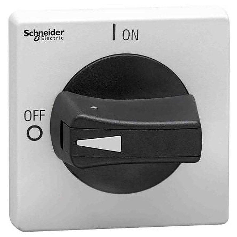 Schneider Electric Black, Grey Rotary Handle, 2.56 in, TeSys Series