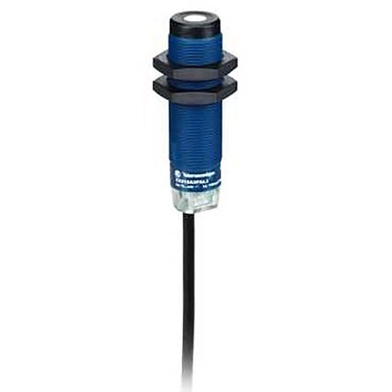 Telemecanique Sensors VM18NNO Threaded Barrel Ultrasonic Proximity Sensor Virtu VM18, M18 500 mm 40mA NPN 24V 24 V dc