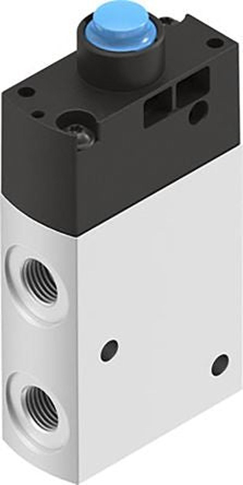 Festo Plunger Pneumatic Manual Control Valve VMEF Series, G G 1/8, 8031335