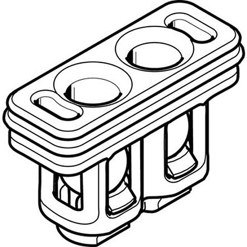 Festo Polyoxymethylene Clip Mounting, Check Valve, VMPA2-RV, 330L/min, 8 bar Cracking Pressure