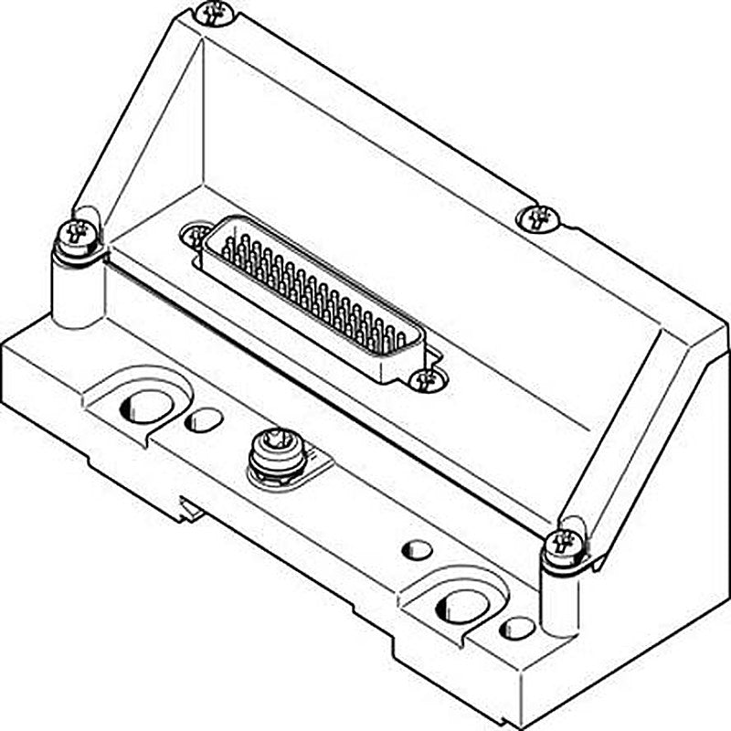 Festo 32 station End Plate for use with Valve Terminal MPA-L, 560939