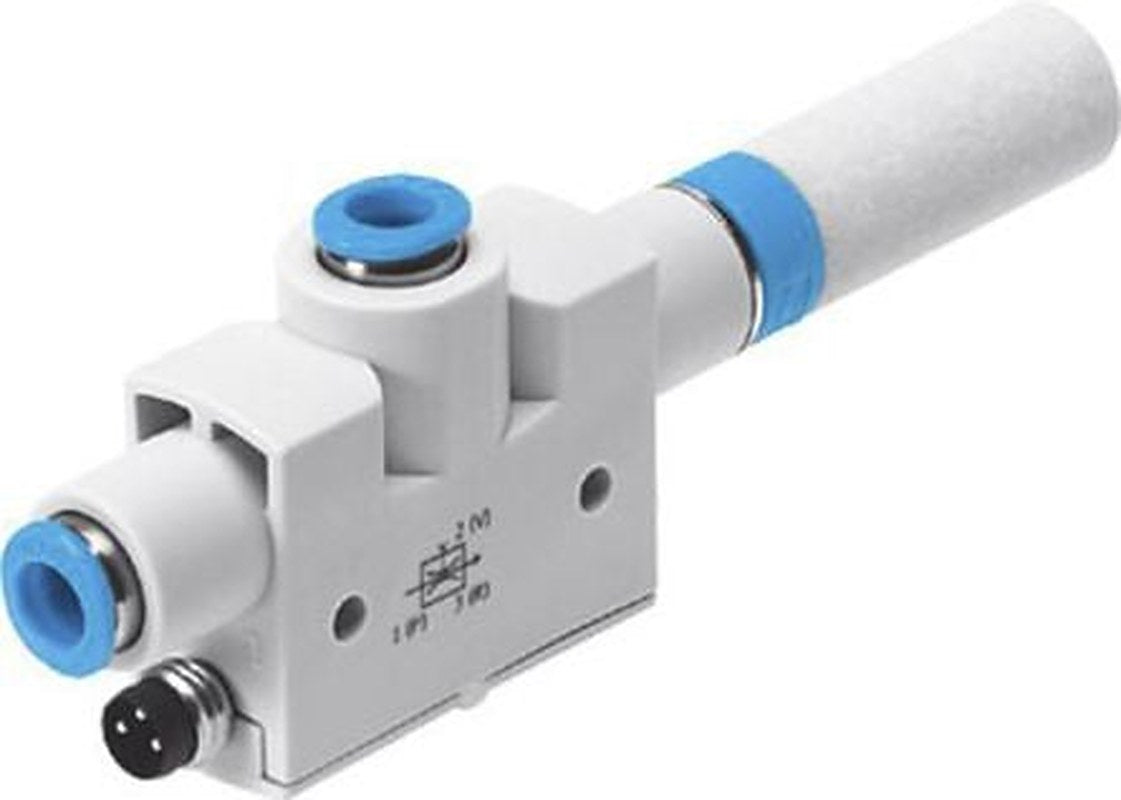 Festo Vacuum Pump, 0.45 mm nozzle, 4.9 bar 7.2 L/min, VN-05-H-T4-PQ2-VQ2-O2-P series
