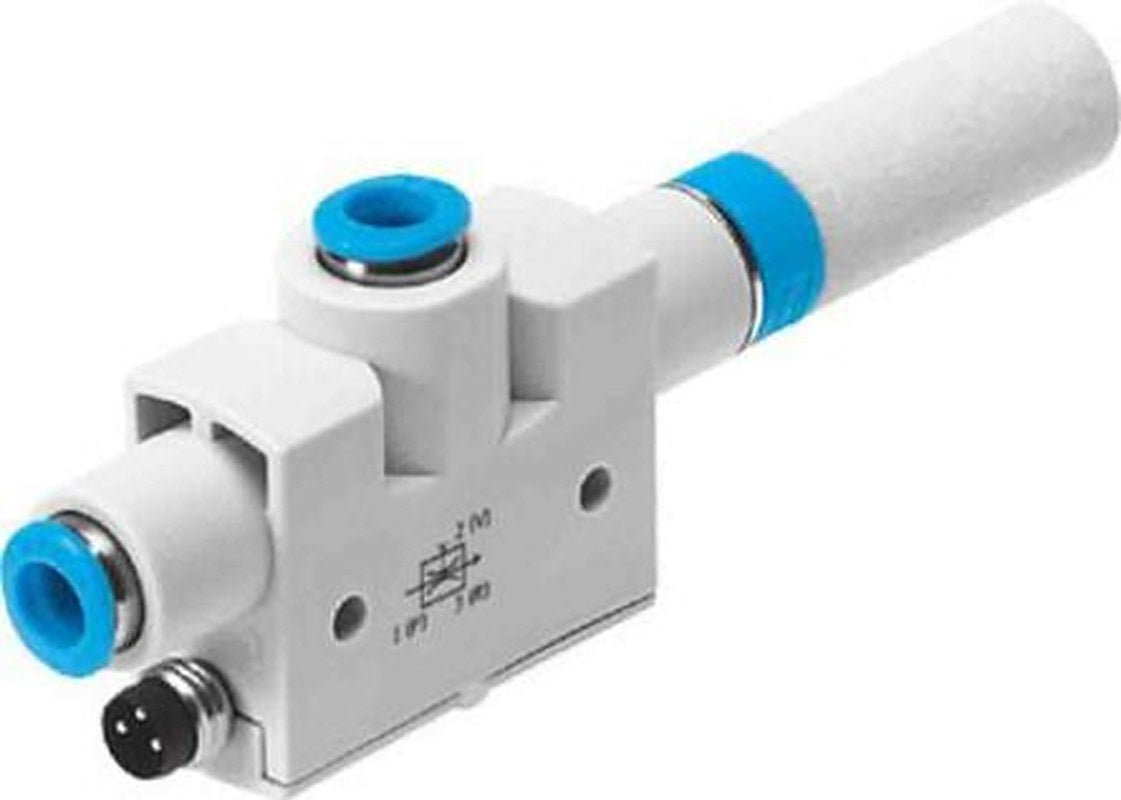 Festo Vacuum Generator, 0.7 mm nozzle, -0.88 bar 30.9 L/min, VN series