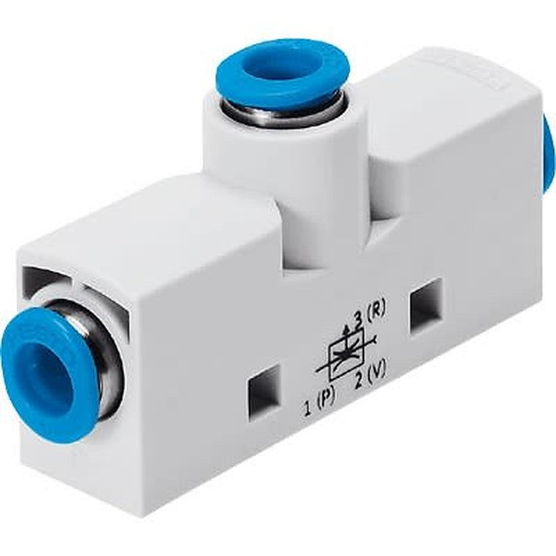 Festo Vacuum Ejector, 0.7 mm nozzle, 7 bar 13.5 L/min, VN series