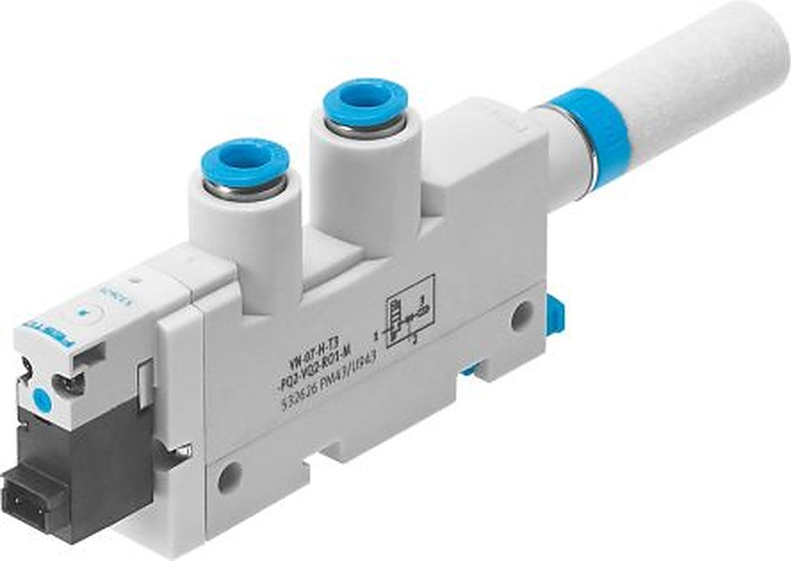 Festo Vacuum Pump, 0.95 mm nozzle, 3.5 bar 21.8 L/min, TQFN-EP series