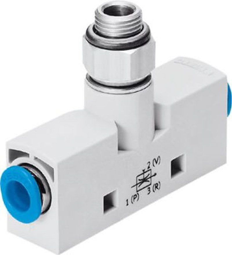 Festo Vacuum Pump, 0.95 mm nozzle, 8 bar 62.7 L/min, VN series