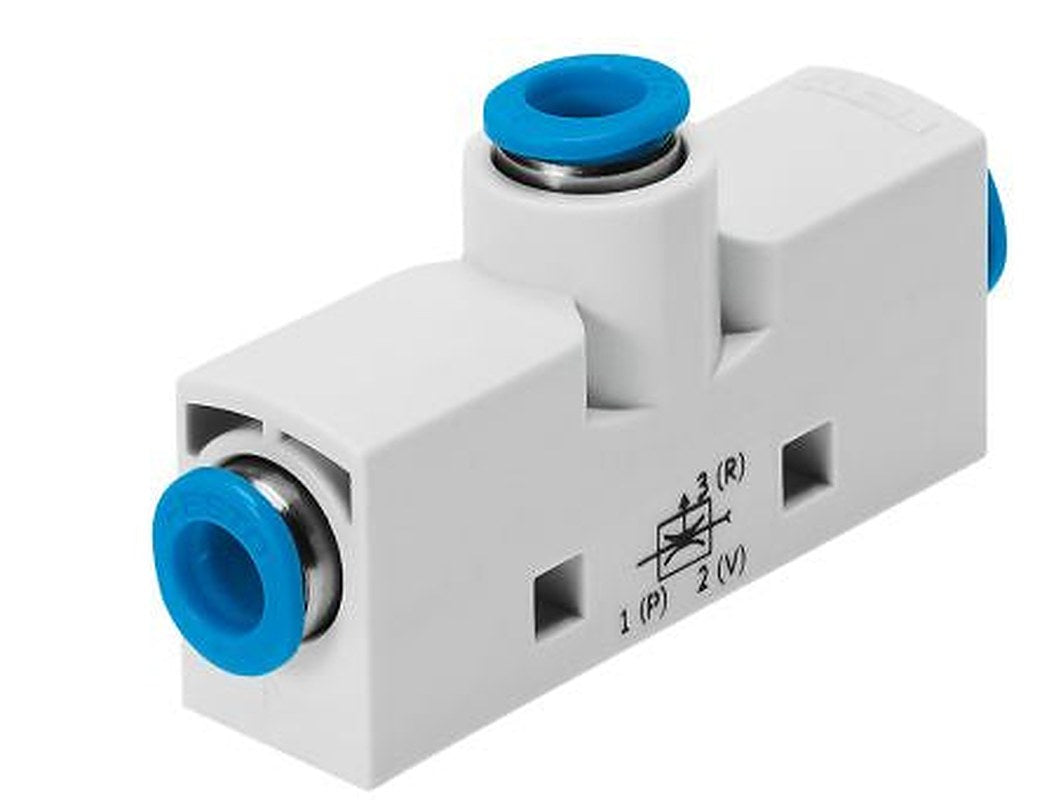 Festo Vacuum Pump, 0.95 mm nozzle, -0.89 bar 62.7 L/min, VN series