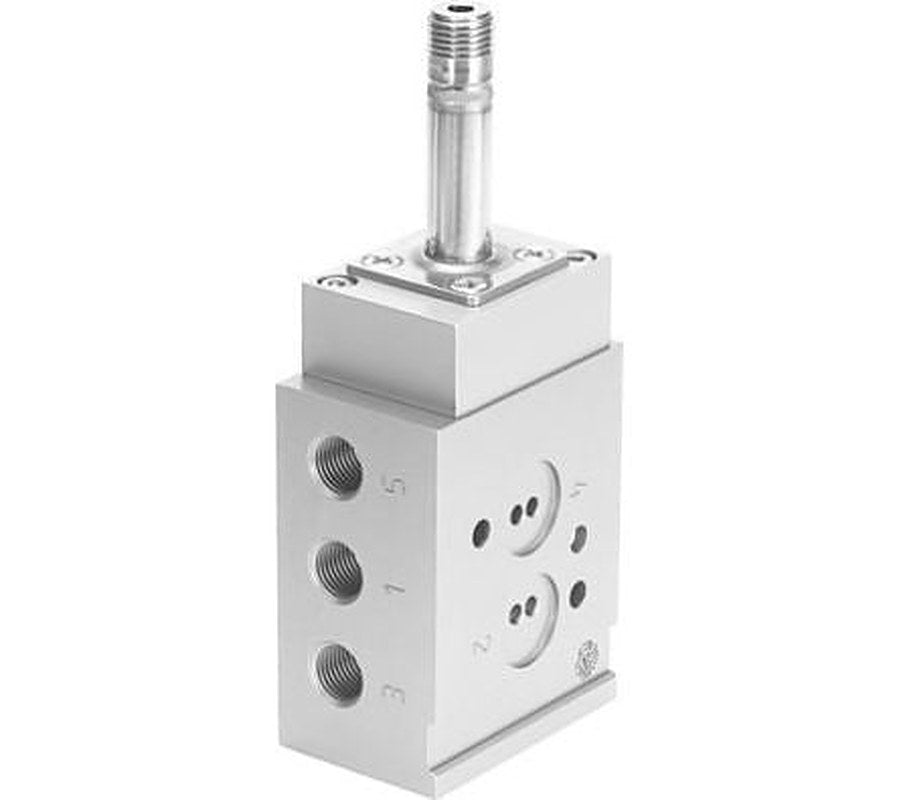 Festo Pneumatic Solenoid Valve - 5/2 Monostable Electric G VOFC-L-M52-M-FG14-F19 Series