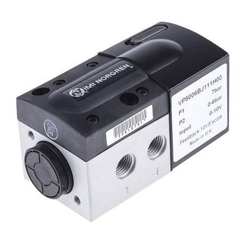 Norgren Pneumatic Solenoid Valve - Pilot/Spring ISO G or NPT VP50 Series