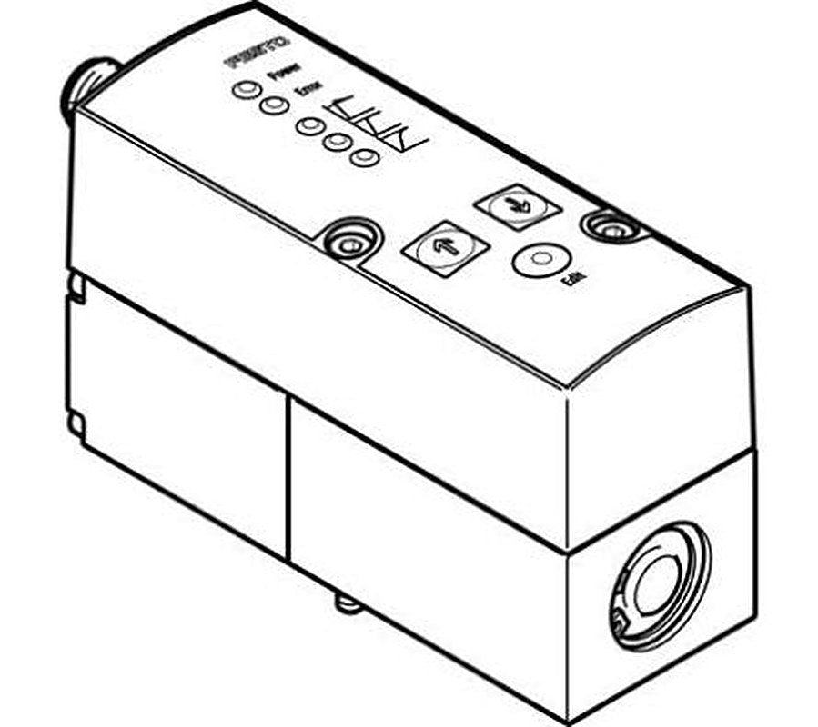 Festo VPPM-8F-L-1-F-0L6H-V1P-S1 Series Pressure Regulator Sub Base