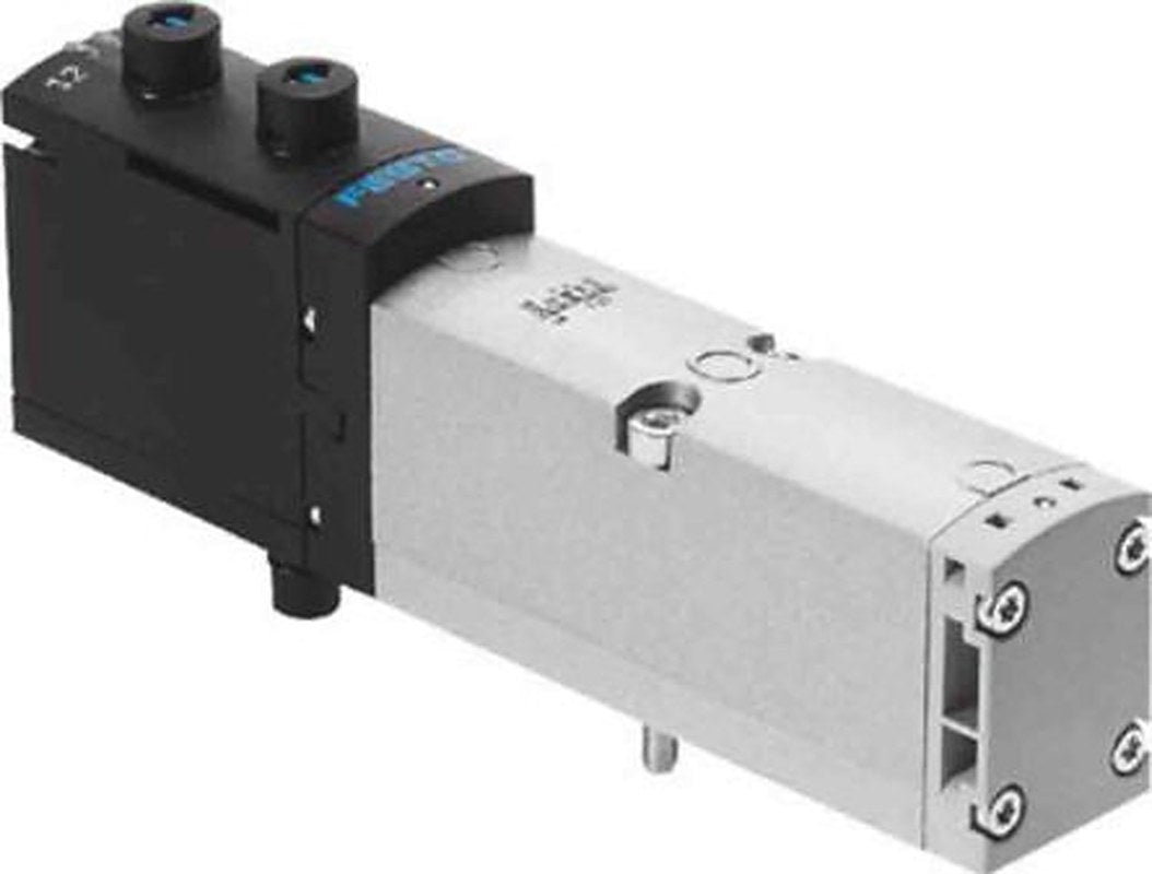 Festo Solenoid Valve - 2 x 3/2 Closed, Monostable Electric ISO 15407-2 VSVA-B-T32C-AZD-A1-1T1L Series 24V