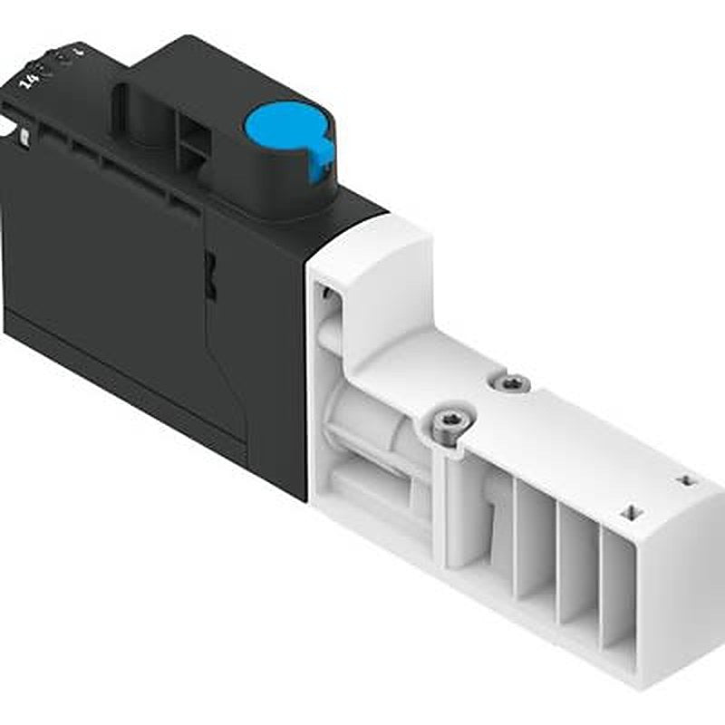Festo Pneumatic Solenoid Valve - 3/2, Monostable, Closed Electric G VSVA Series 24V dc