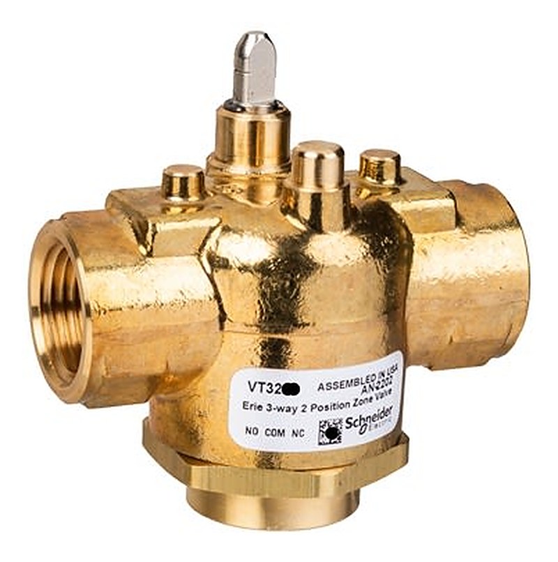 Schneider Electric 3 Port Zone Valve, 15 mm Pipe Size, 344.7 kPa