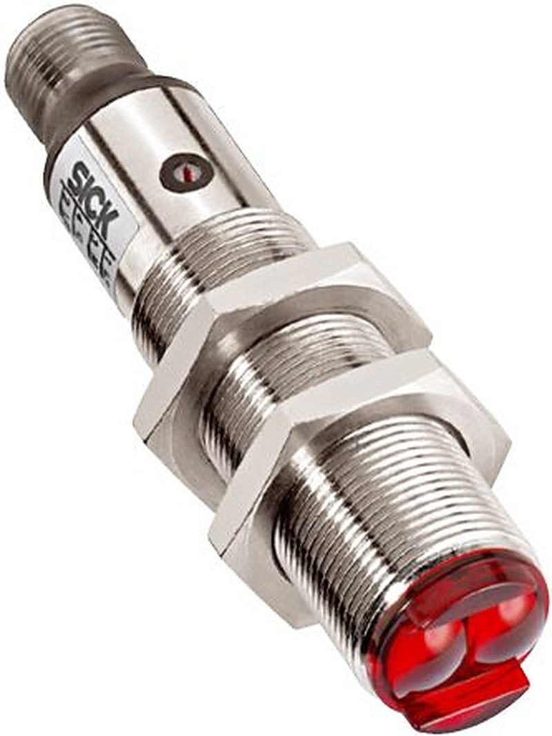 SICK Background Suppression Photoelectric Sensor, Barrel Sensor