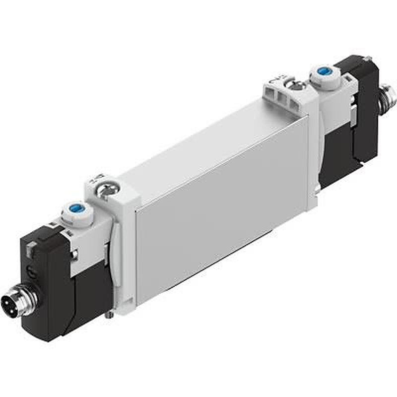 Festo Pneumatic Solenoid Valve - Monostable, Open, 2 x 3/2-Way, Closed Electric G VUVG Series 24V