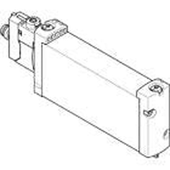 Festo Pneumatic Solenoid Valve - 5/2 Solenoid VUVG Series 24V dc