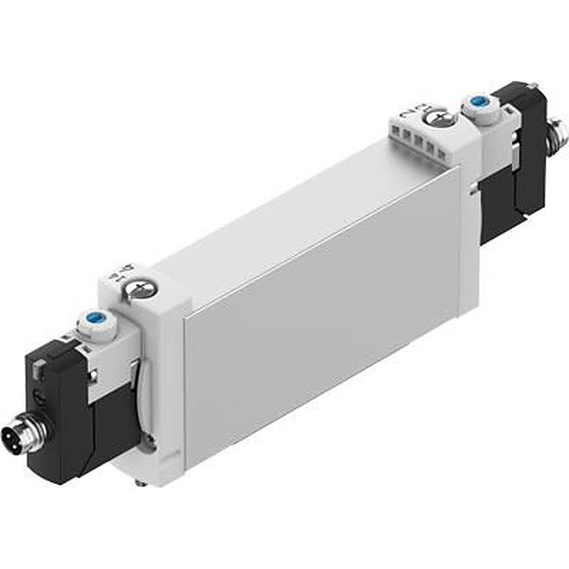 Festo Pneumatic Solenoid Valve - 5/3, Pressure Release Electric G VUVG-B18-P53U-ZT-F-1R8L Series 24V