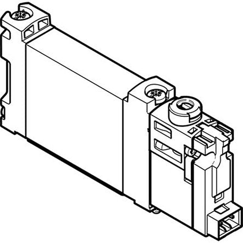 Festo Pneumatic Solenoid Valve - 5/2 Electric VUVG Series 24V dc