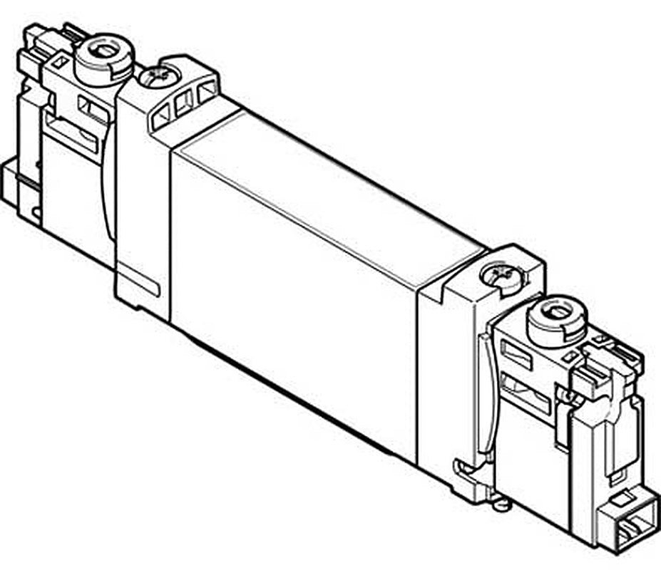 Festo Pneumatic Solenoid Valve - 5/2 Electric VUVG Series 24V dc