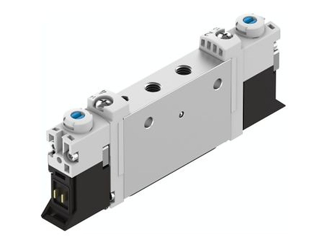 Festo Pneumatic Solenoid Valve - 2 x 3/2-Way, Closed, Monostable Electric VUVG Series 24V