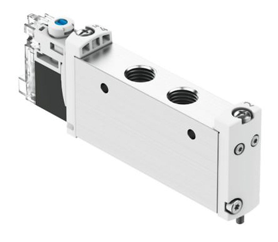Festo Pneumatic Solenoid Valve - 2 x 3/2-Way, Monostable Electric G VUVG Series 24V