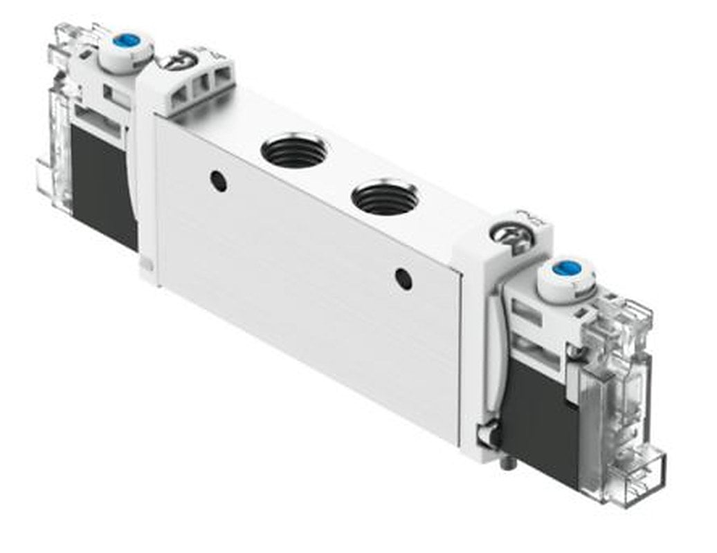 Festo Pneumatic Solenoid Valve - 5/3 Exhausted Electric G VUVG Series 24V